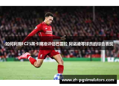 如何利用FC25黑卡精准评估巴雷拉 阿诺德等球员的综合表现