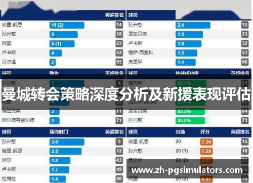 曼城转会策略深度分析及新援表现评估
